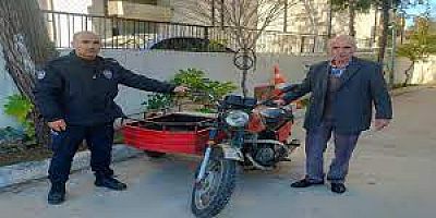 Gaziantep’te 22 yıl önce çalınan motosiklet bulundu
