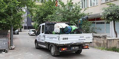 Gaziantep’te haşerelere karşı 165 bin noktada ilaçlama yapılıyor