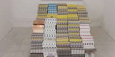 Gaziantep’te piyasa değeri 1 milyon 346 bin TL olan kaçak sigara ele geçirildi