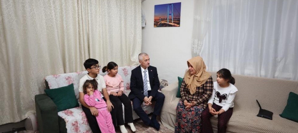 Başkan Tahmazoğlu'ndan aile ve esnaf ziyaretleri