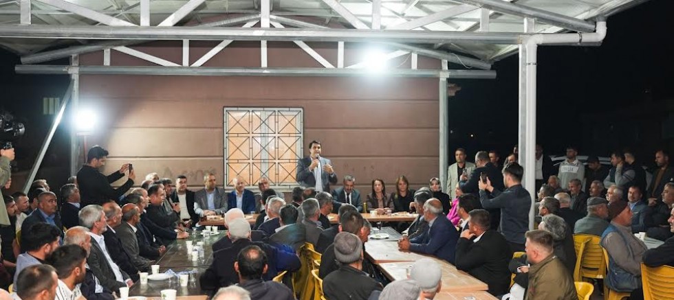 Başkan Yılmaz’a Kızıkhamurkesen’de Coşkulu Karşılama