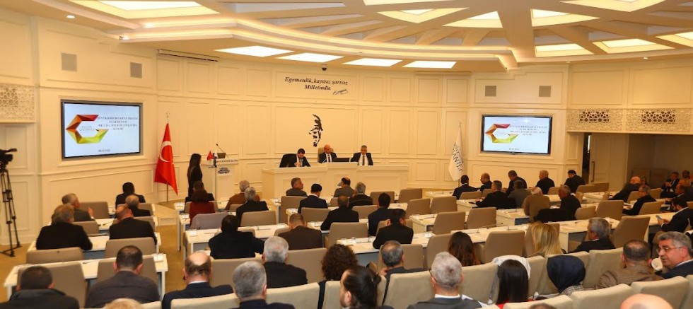  BÜYÜKŞEHİR MECLİSİ ŞUBAT AYI TOPLANTISI İÇİN BİR ARAYA GELDİ