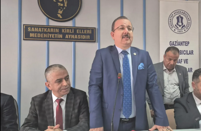 Gaziantep Ayakkabıcılar Odası’nda Seçimin Kazananı Emin İnce