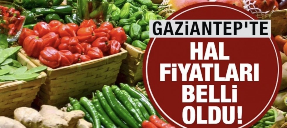 Gaziantep Hal Fiyatları 11 Nisan 2026