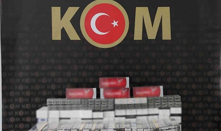 Gaziantep'te kaçak sigara ve makaron operasyonu: 2 gözaltı