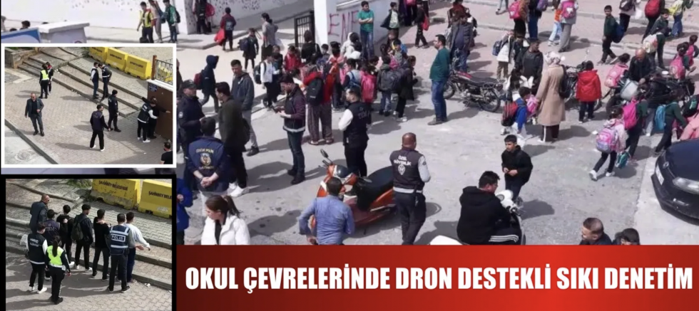 Gaziantep’te okul çevrelerinde güvenlik önlemi