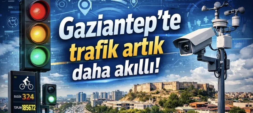 Gaziantep’te trafik sistemi değişti! Tüm veriler tek merkezde