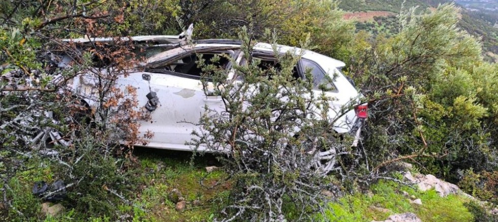 Kontrolden çıkan otomobil uçuruma yuvarlandı: 1 ölü