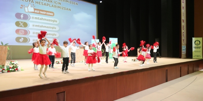 çocuklar 23 nisan'ı şahinbey’de kutladı