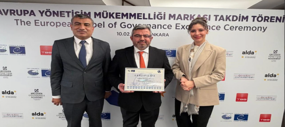 Gaziantep'e Avrupa’dan Bir Prestij Ödülü Daha