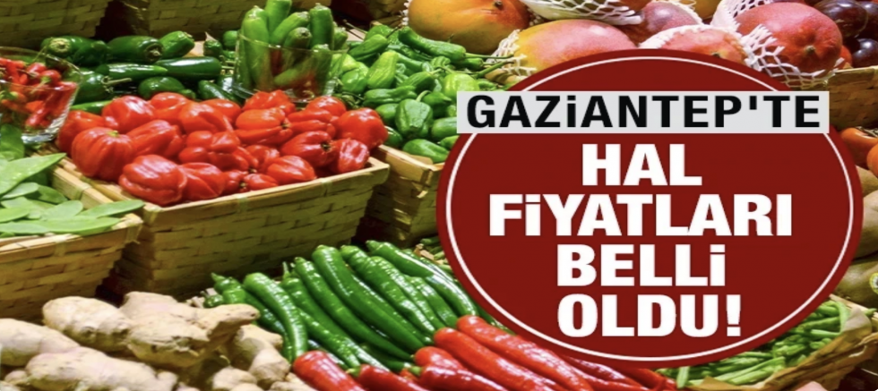 Gaziantep Hal Fiyatları 09 Nisan 2026