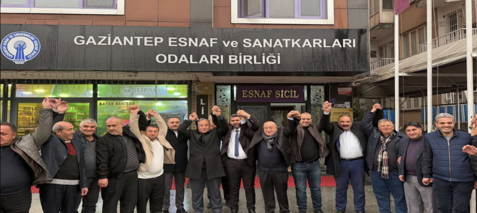 Gaziantep Mahrukatçılar Odasında Bayrak değişimi!