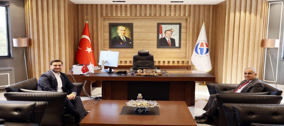 GAZİANTEP MİLLETVEKİLİ MESUT BOZATLI’DAN REKTÖR DOĞAN’A ZİYARET