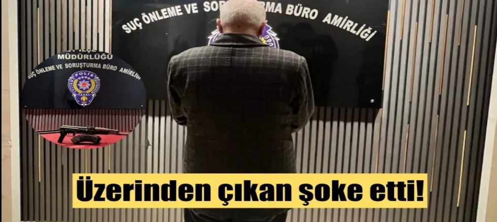 Gaziantep’te AK-47 operasyonu!