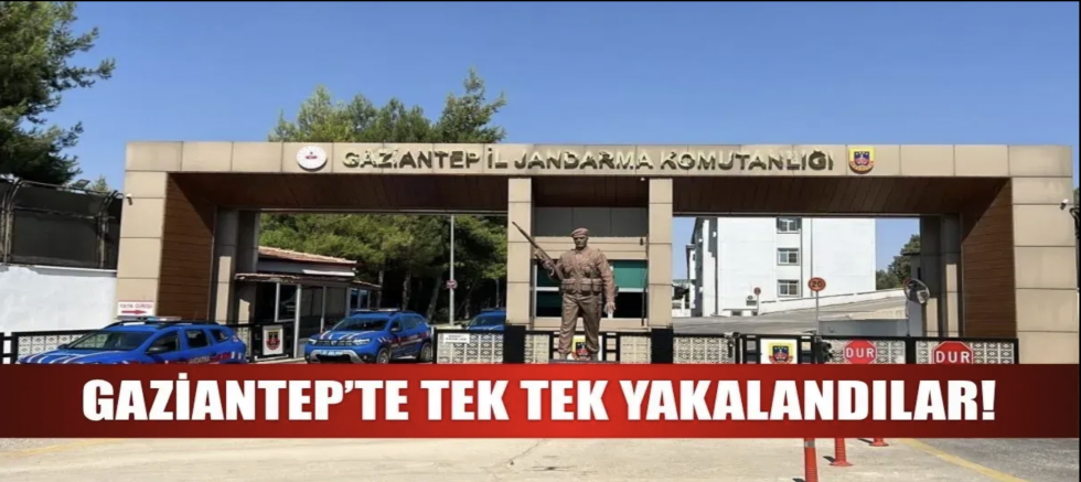 Gaziantep'te çember daraldı! Binlerce kişi yakalandı