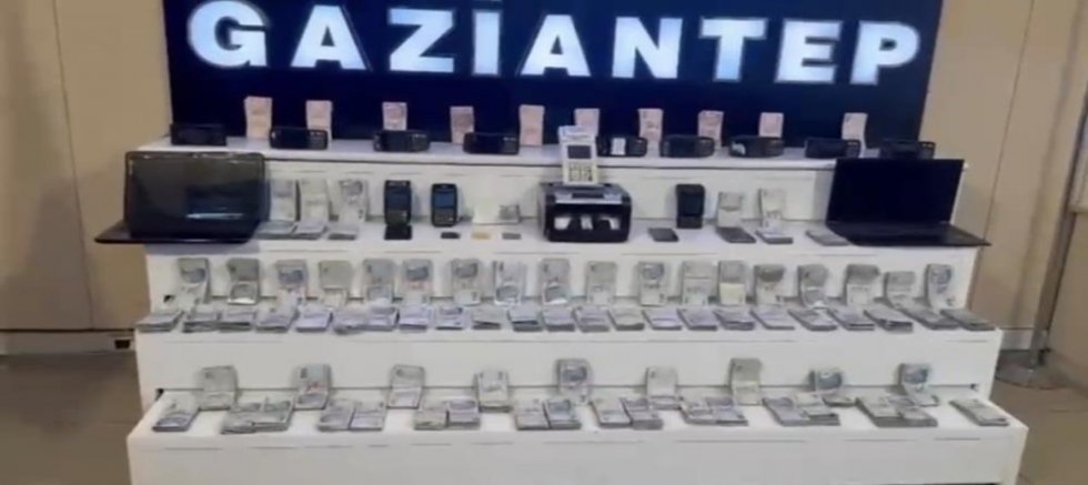 Gaziantep’te tefeci operasyonu: 22 gözaltı