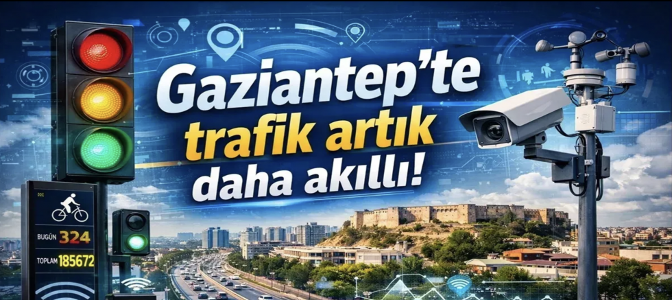 Gaziantep’te trafik sistemi değişti! Tüm veriler tek merkezde
