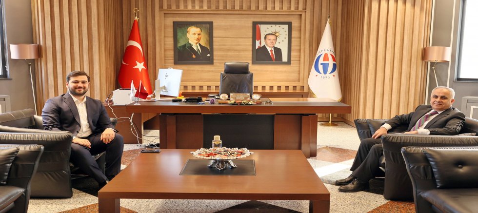 Milletvekili Mesut Bozatlı’dan Gaziantep Üniversitesi Rektörü Prof. Dr. Sait Mesut Doğan’a Ziyaret