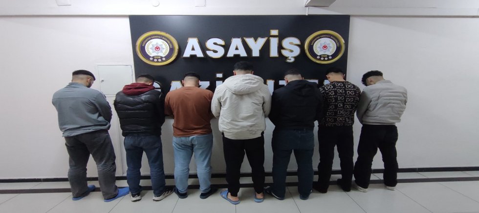 Silahlı Saldırıya Karışan 7 Şüpheli Tutuklandı