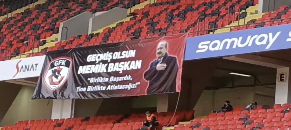 Taraftardan Başkan Yılmaz’a anlamlı jest