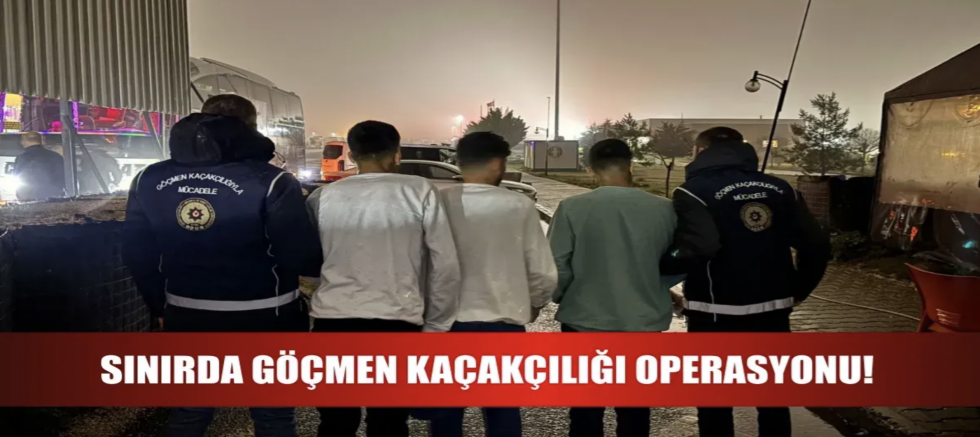 Ülkeye girmeye çalışırken suçüstü yakalandılar!