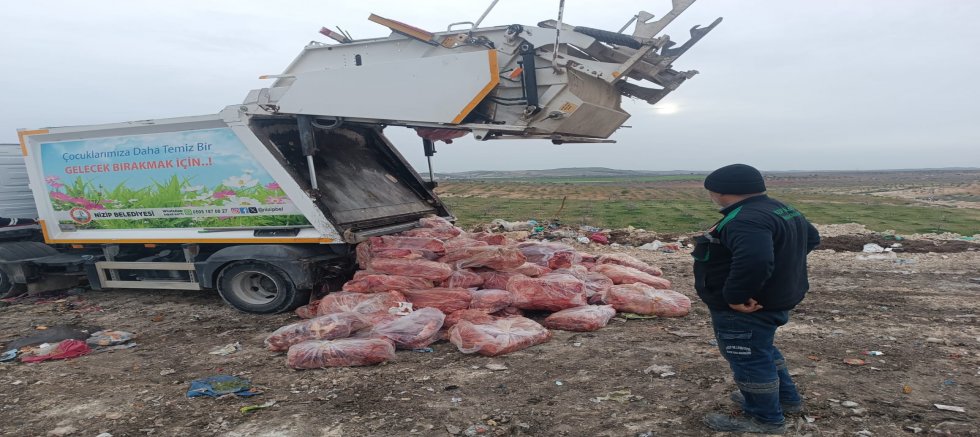 Zabıta ekipleri sağlıksız gıdaya geçit vermedi: 1,6 ton ciğer imha edildi
