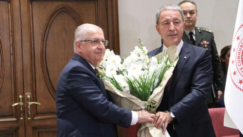Milli Savunma Bakanı Yaşar Güler, görevi Hulusi Akar'dan devraldı