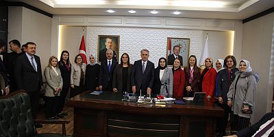 AK PARTİ GAZİANTEP'İN SÜRPRİZ ZİYARETÇİLERİ