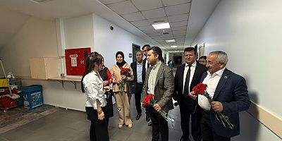 AK PARTİ GAZİANTEP’TEN SAĞLIK KAHRAMANLARINA ANLAMLI ZİYARET