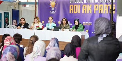 AK Parti Kadın Kolları'ndan Hatay'a çıkarma