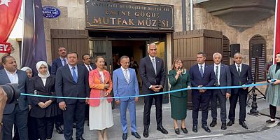 Bakan Ersoy, Gaziantep'te Mutfak Müzesi'nin açılışını yaptı