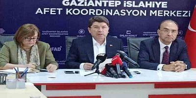 Bakan Tunç, depremin adalet teşkilatında neden olduğu acı bilançoyu açıkladı