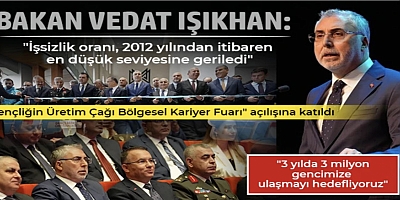 Bakan Vedat Işıkhan: 