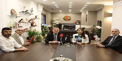 BAŞKAN DOĞAN’DAN BAŞKAN AY’A ZİYARET