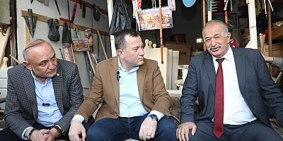 Başkan Doğan, esnafla bir araya geldi ve İftar yemeğinde vatandaşlarla buluştu