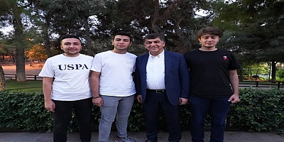 BAŞKAN FADILOĞLU, BAŞARILI ÖĞRENCİLERİ KONUK ETTİ