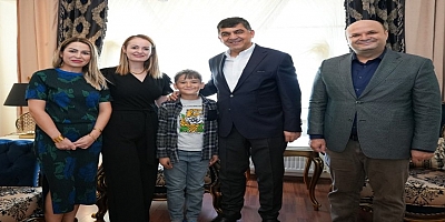 BAŞKAN FADILOĞLU’NDAN, ALİ KAAN’A SÜRPRİZ ZİYARET