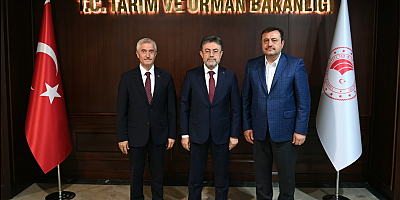 Başkan Tahmazoğlu’ndan Bakan Yumaklı’ya Ziyaret