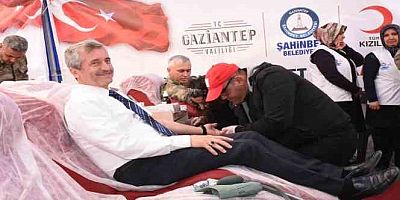 Başkan Tahmazoğlu'ndan kan bağışına davet