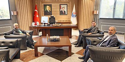 BATMAN ÜNİVERSİTESİ REKTÖRÜ DEMİR’DEN REKTÖR DOĞAN’A ZİYARET