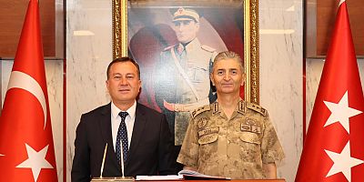 Belediye Başkanı Doğan’dan Tümgeneral Şen’e ziyaret