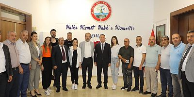 Belediye Başkanı Doğan , gazetecileri ağırladı