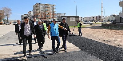 Belediye Başkanı Doğan, saha çalışmalarını denetledi