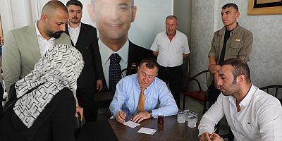 Belediye Başkanı Doğan Vatandaşların Sorunlarını Dinledi