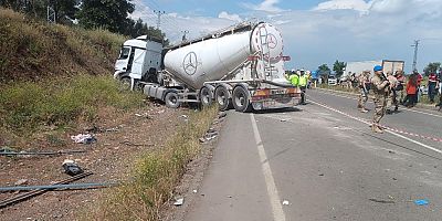 Beton tankerinin, 9 kişinin öldüğü kazadan hemen önceki görüntüleri ortaya 