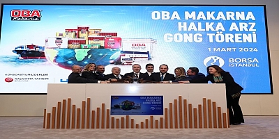 Borsa İstanbul'da gong Oba Makarna için çaldı
