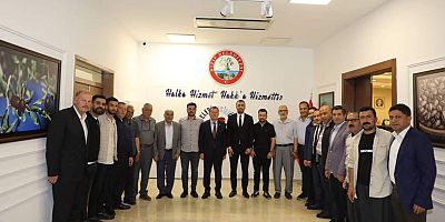 CHP ilçe Yönetiminden Başkan Doğan’a ziyaret