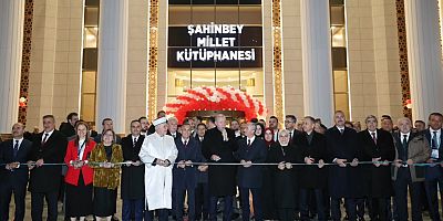 Cumhurbaşkanı Erdoğan, Şahinbey Millet Kütüphanesi'nin açılışını yaptı