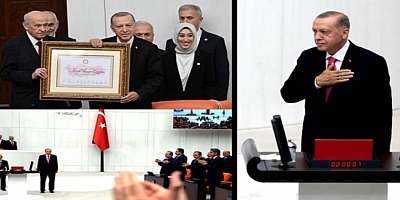 Cumhurbaşkanı Erdoğan, TBMM Genel Kurulu'nda Yemin Ederek Göreve Başladı