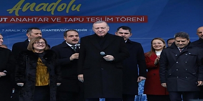 Cumhurbaşkanı Recep Tayyip Erdoğan Gaziantep’e Müjdelerle Geldi